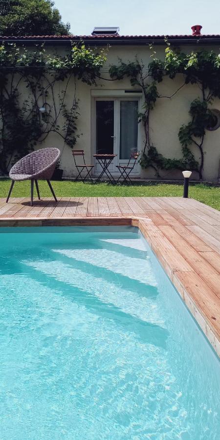 Merig'Home Chambre Bd Climatisee Dans Maison Avec Piscine Au Calme En Ville, Sdb & Toilettes Prives Angoulême Exteriér fotografie